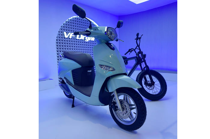 VinFast shows five electric scooters at Auto Expo 2025
